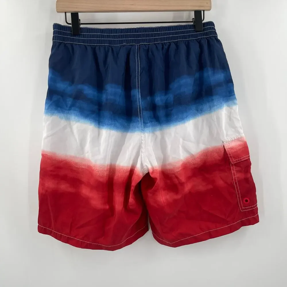 POLO RALPH LAUREN Swim Trunks SZ Small Men's Traveler Shorts Board Tie Dye NWT